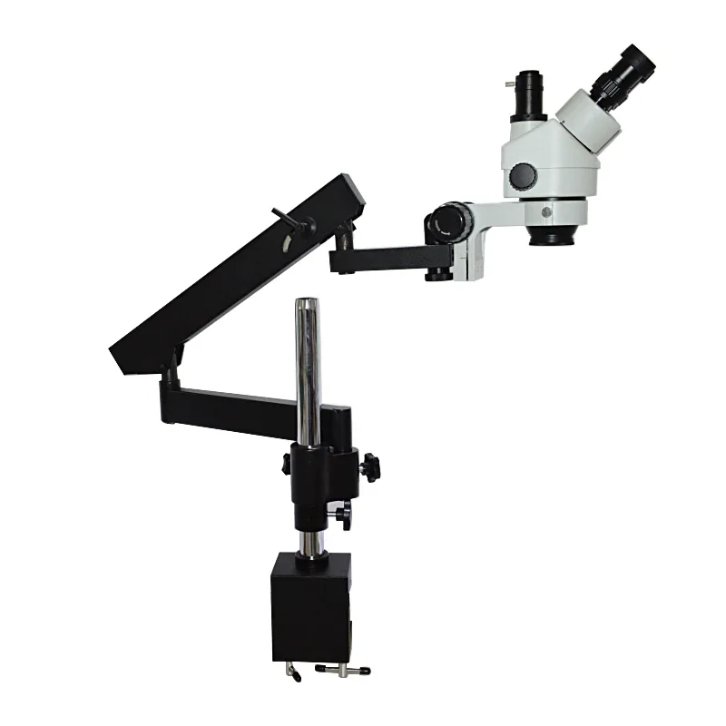 Microscope Boom Stand Articulating - Mikroskop Stereo Trinokuler dengan Lengan Artikulasi