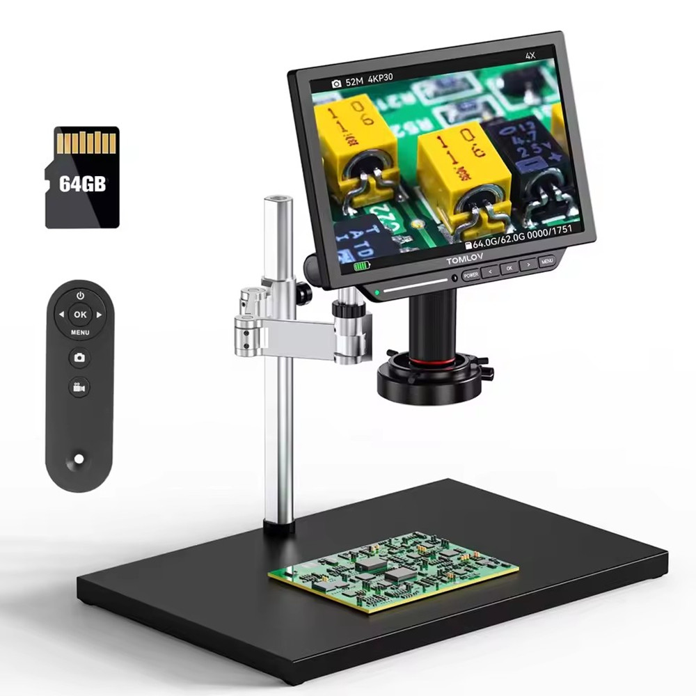 Digital Microscope 4K Hdmi 2000X - Mikroskop Digital 4K untuk Penyolderan TM4K