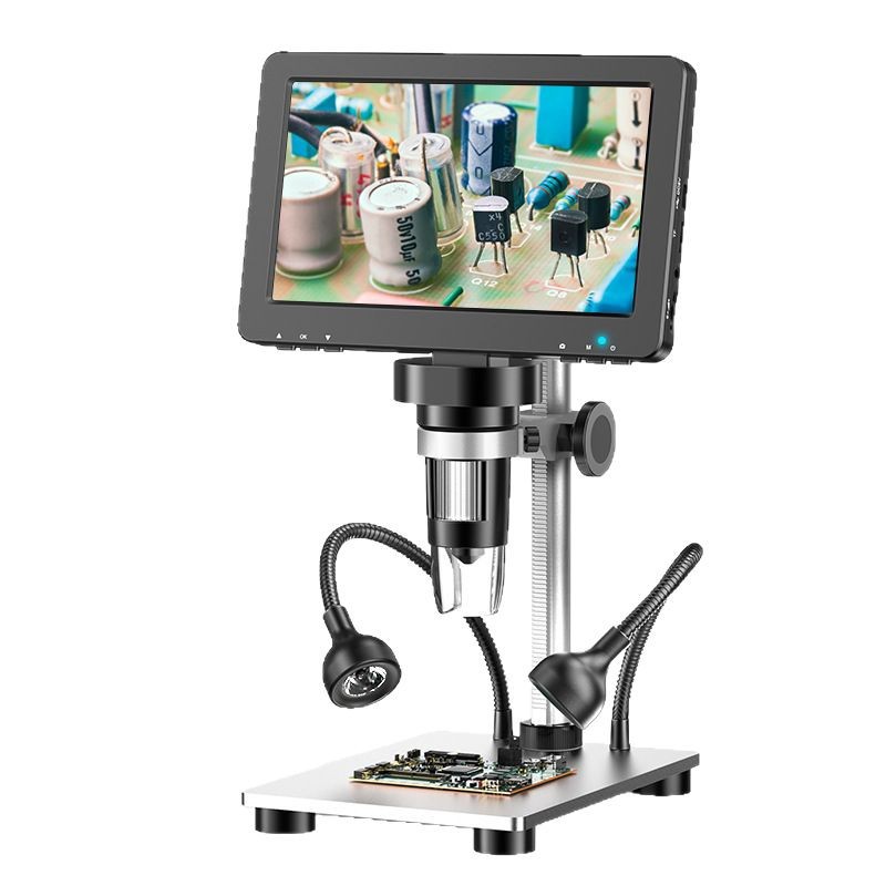 Digital Microscope With Screen 7 Inch - Layar definisi tinggi 7 inci mikroskop