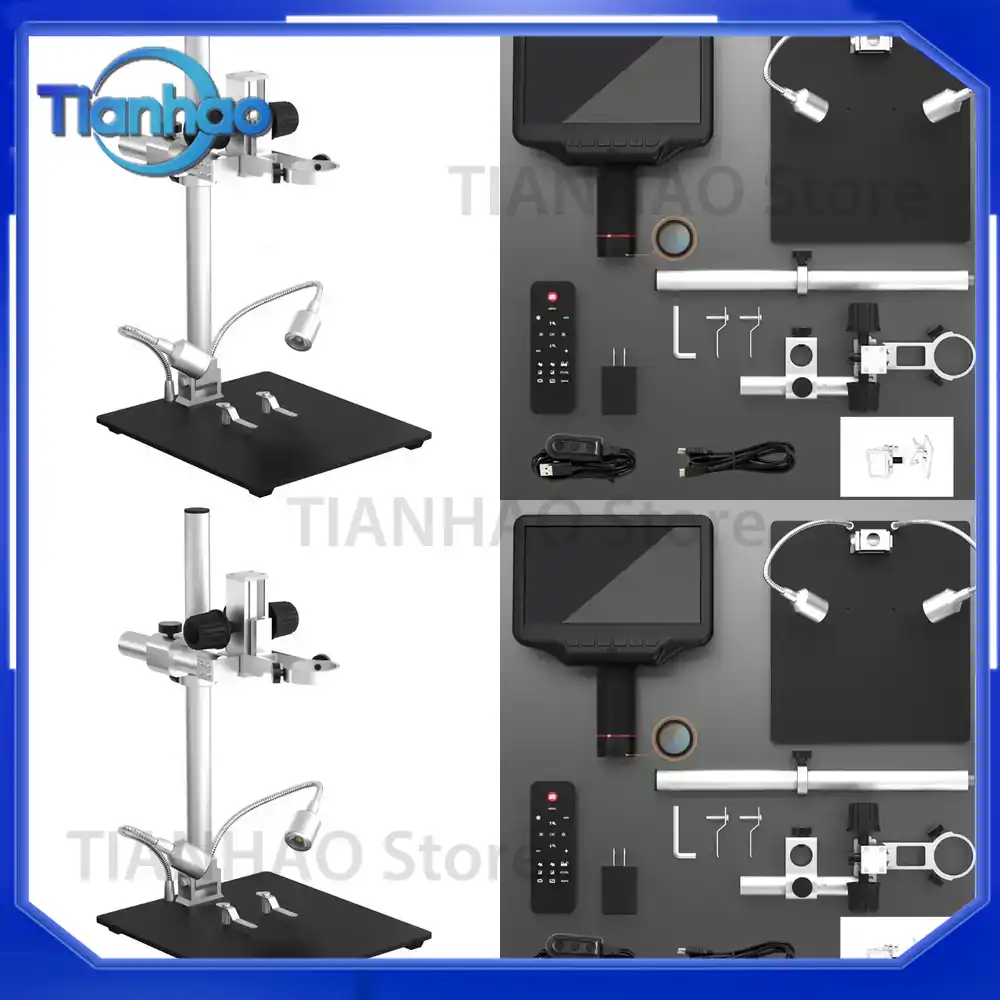 Digital Microscope With Screen 7 Inch - Mikroskop Digital dengan Layar 7 Inci