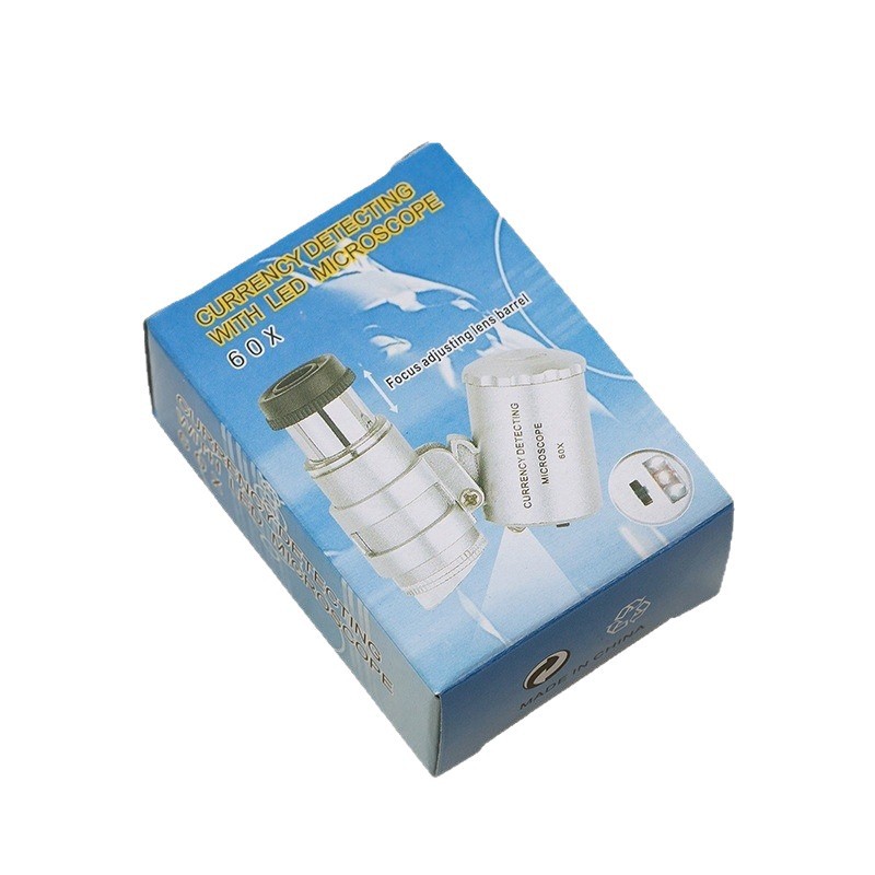 Gem Microscope Jeweler - Kaca Pembesar Saku Perhiasan 60x Loupe