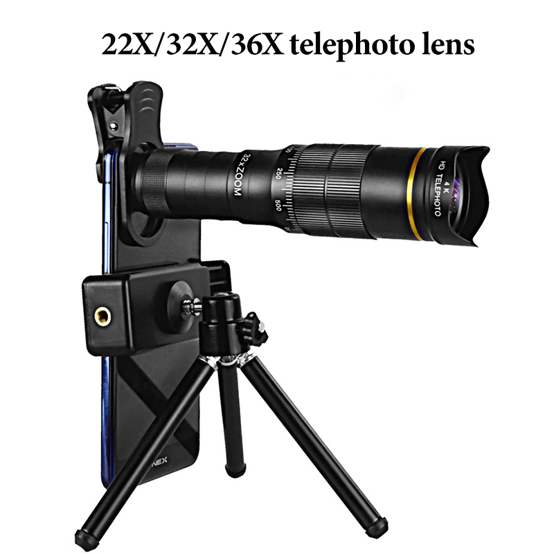 Microscope Camera Sony Imx - Teleskop 32X untuk telepon seluler, lensa