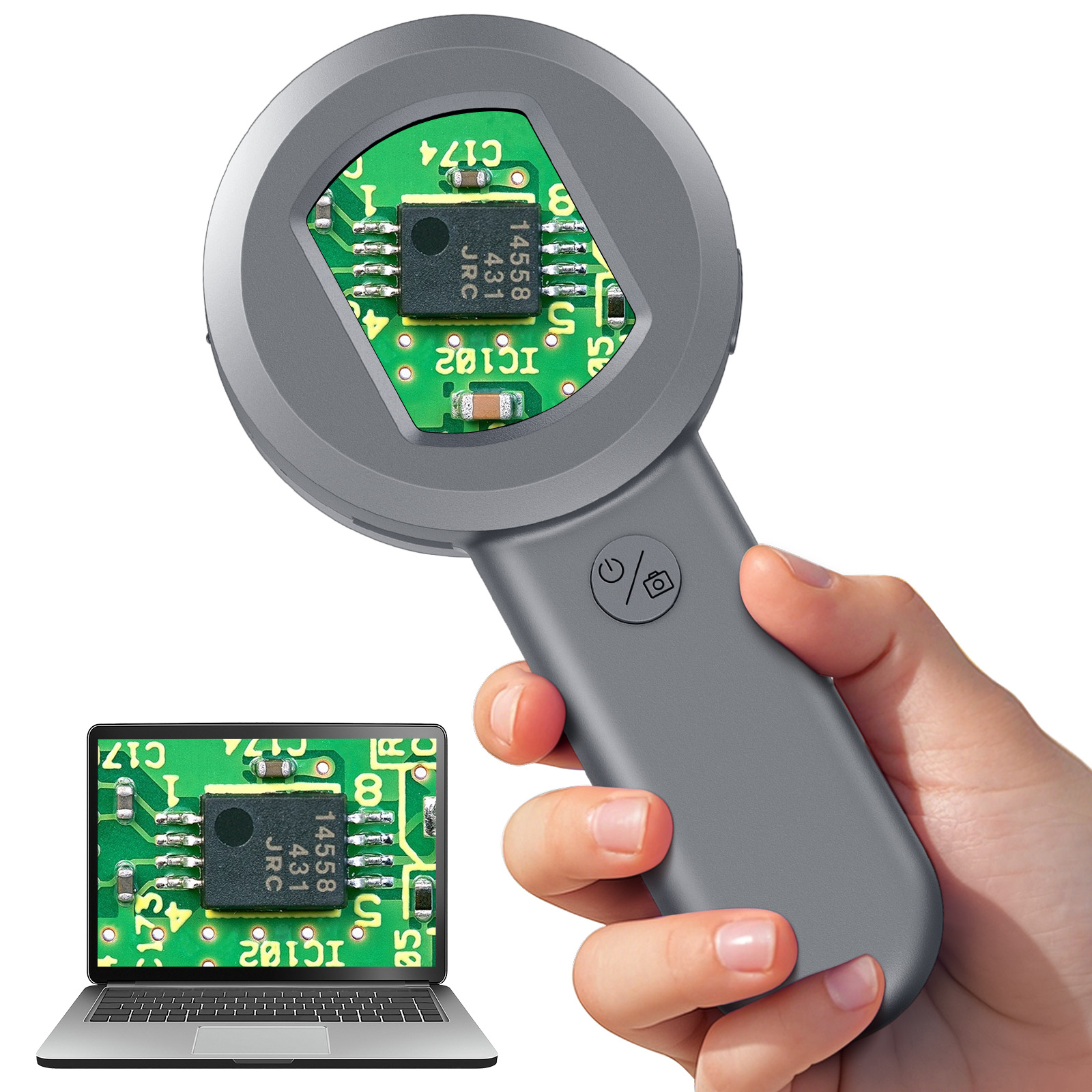 Usb Microscope 1000X Digital - Mikroskop untuk Anak-anak Dewasa Kaca Pembesar