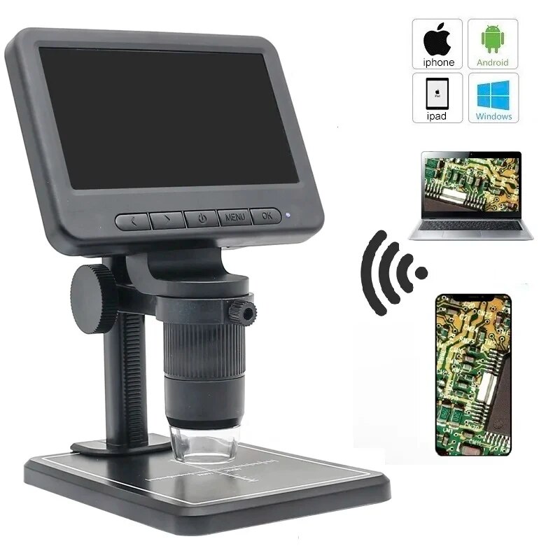 Usb Microscope 1000X Digital - MS2 mikroskop Digital 1000X, perangkat elektronik