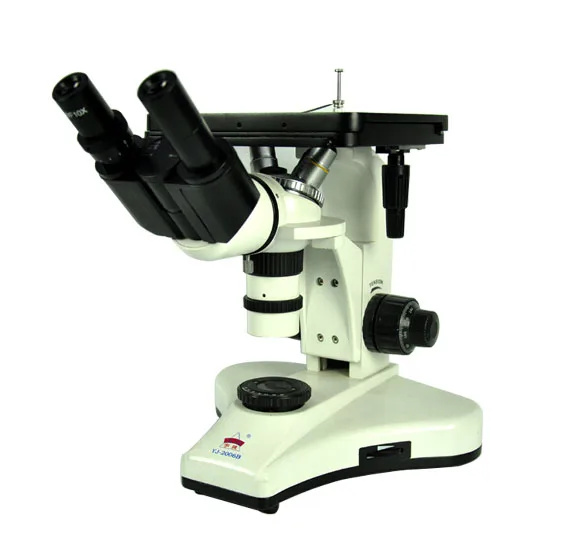 Metallurgical Microscope Inverted - Mikroskop Metalurgi Terbalik Binokuler Monokuler Baja