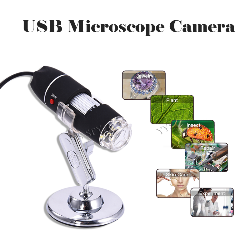 Usb Microscope 1000X Digital - Portable USB Kamera Mikroskop Kaca Pembesar