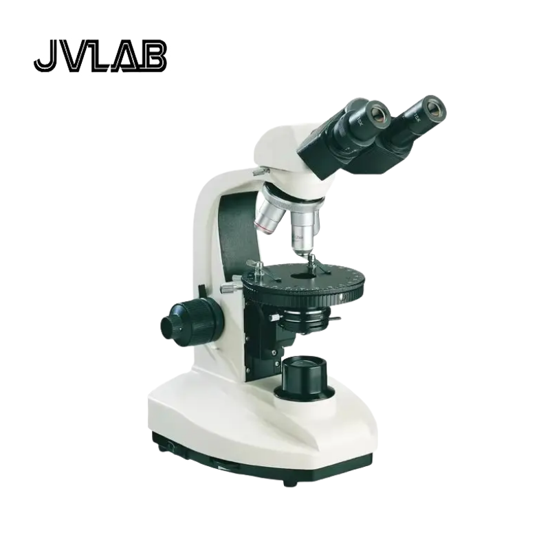 Polarizing Microscope Binocular - Mikroskop Polarisasi Mikroskop Laboratorium Profesional JPL-1350