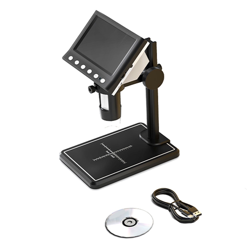 Usb Microscope 1000X Digital - Mikroskop solder Digital LCD 4.3 inci,