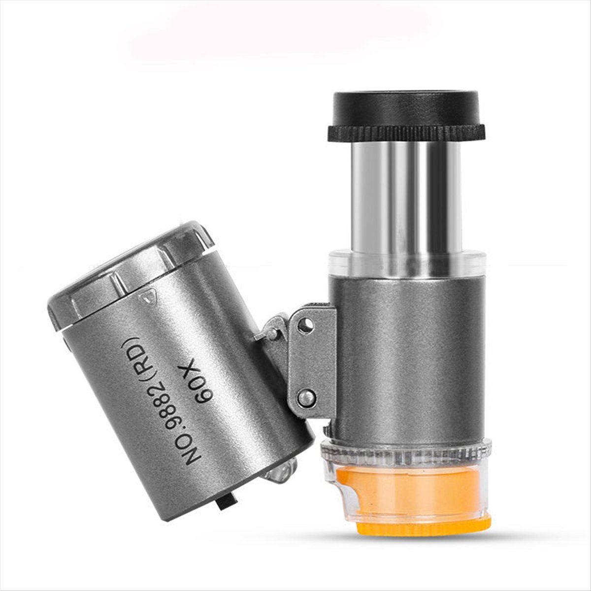 UNTUK RUMAH 60X Mikroskop Saku - Gem Microscope Jeweler ulasan dan harga