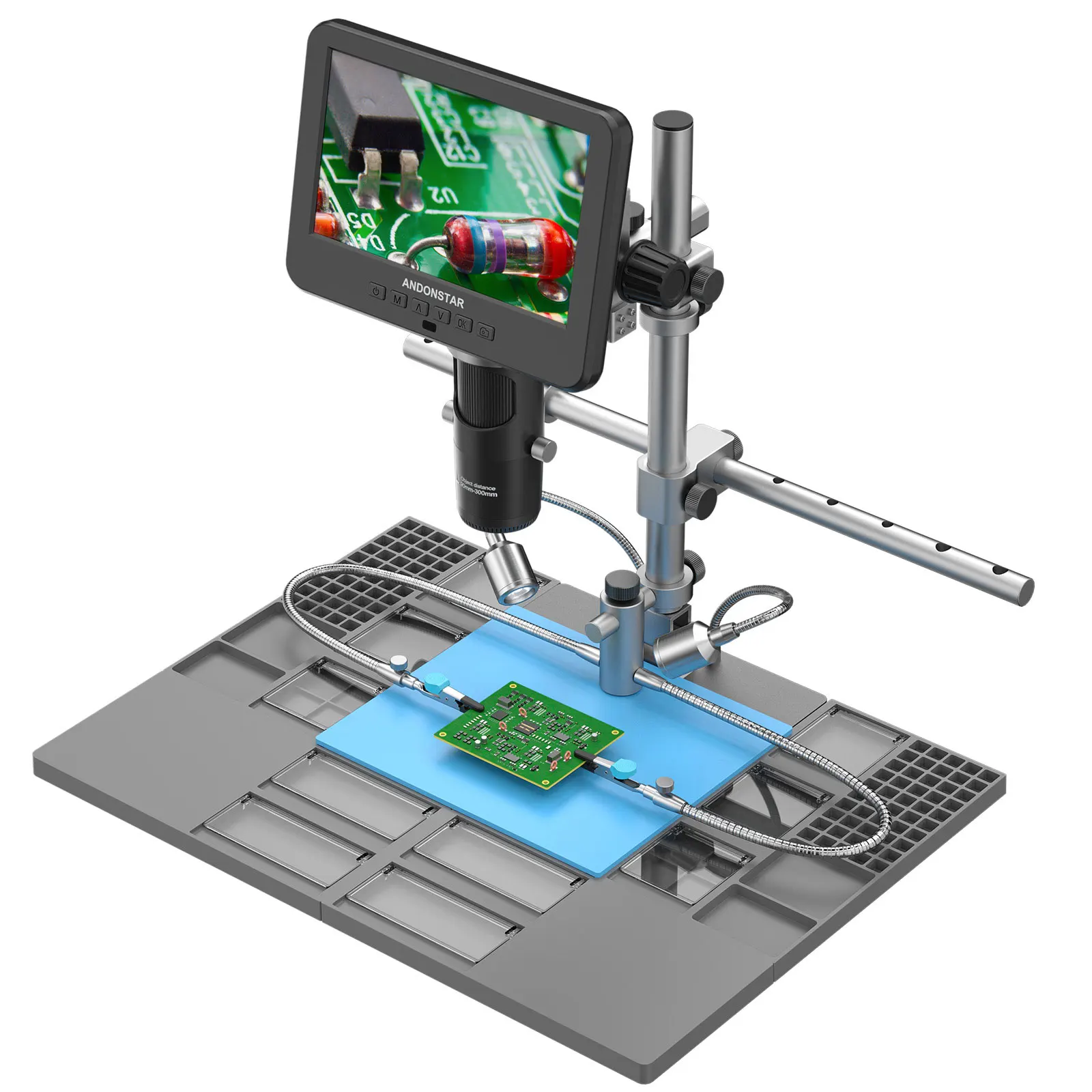 Mikroskop Digital Definisi Tin - Digital Microscope With Screen 7 Inch ulasan dan harga