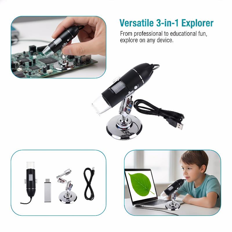 Mikroskop Digital Nirkabel 50X - Usb Microscope 1000X Digital ulasan dan harga