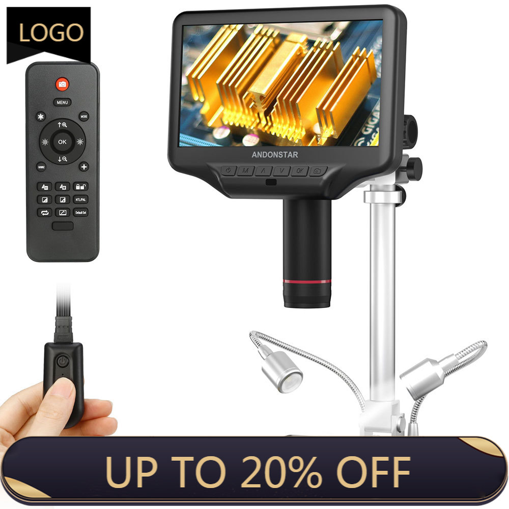 Mikroskop Digital Andonstar AD - Digital Microscope With Screen 7 Inch ulasan dan harga