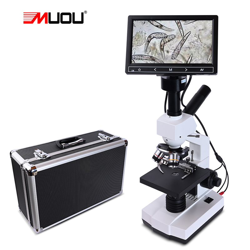 Mikroskop biologis Sperma Tung - Digital Microscope With Screen 7 Inch ulasan dan harga