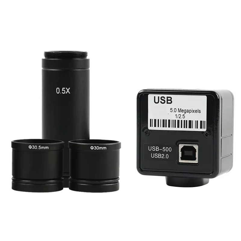Kamera Mikroskop Video Digital - Digital Microscope 5Mp Usb C Mount ulasan dan harga