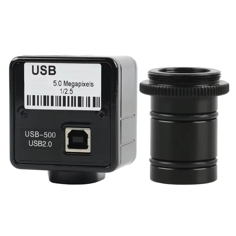 Kamera Mikroskop Video Digital - Digital Microscope 5Mp Usb C Mount ulasan dan harga