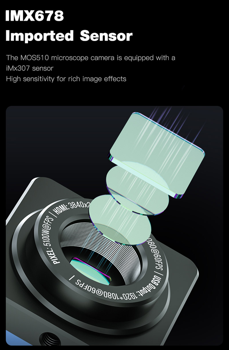 Kamera Mikroskop Industri Meka - Microscope Camera Sony Imx ulasan dan harga