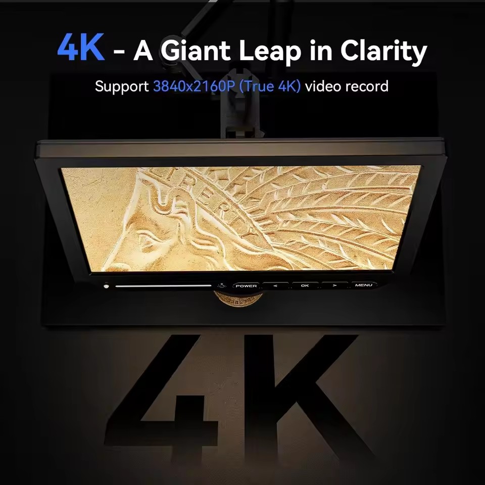 Mikroskop Digital 4K untuk Pen - Digital Microscope 4K Hdmi 2000X ulasan dan harga
