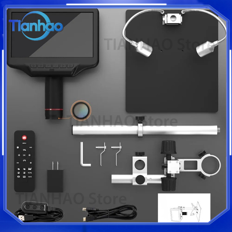 Mikroskop Digital dengan Layar - Digital Microscope With Screen 7 Inch ulasan dan harga
