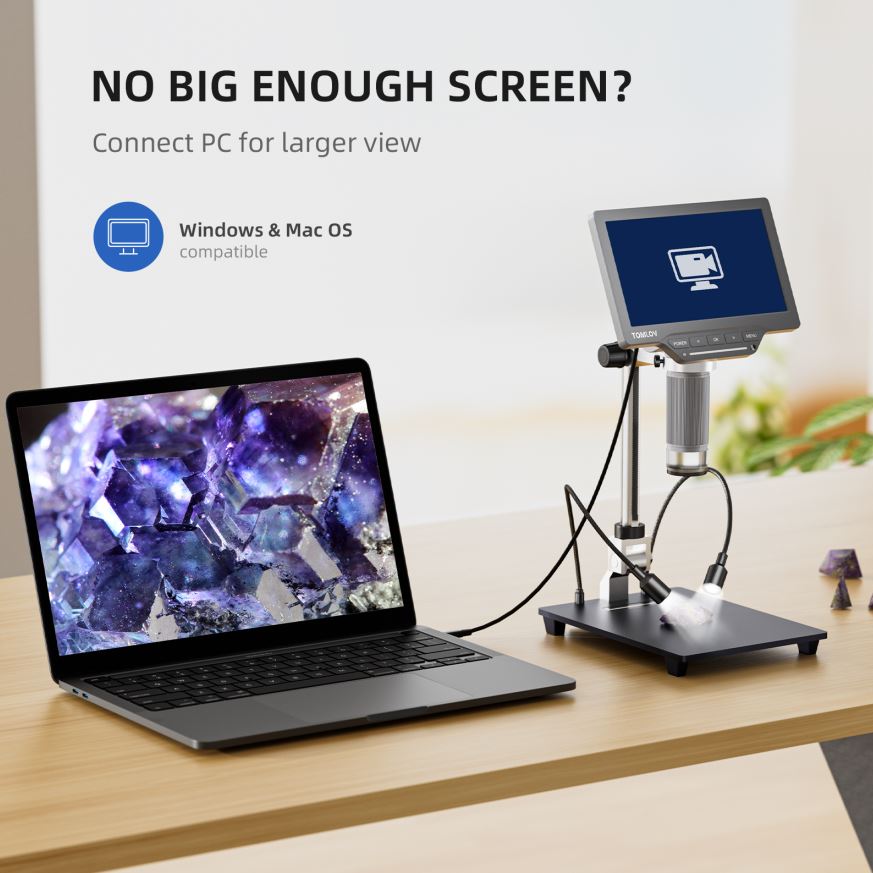 Mikroskop Digital USB TOMLOV H - Metallurgical Microscope Inverted ulasan dan harga