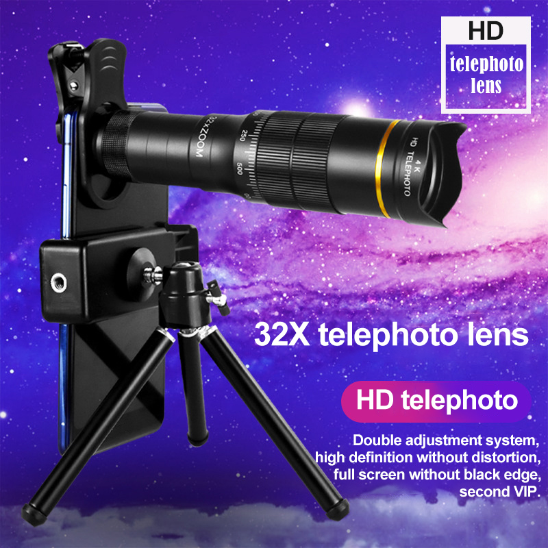 Teleskop 32X untuk telepon sel - Microscope Camera Sony Imx ulasan dan harga