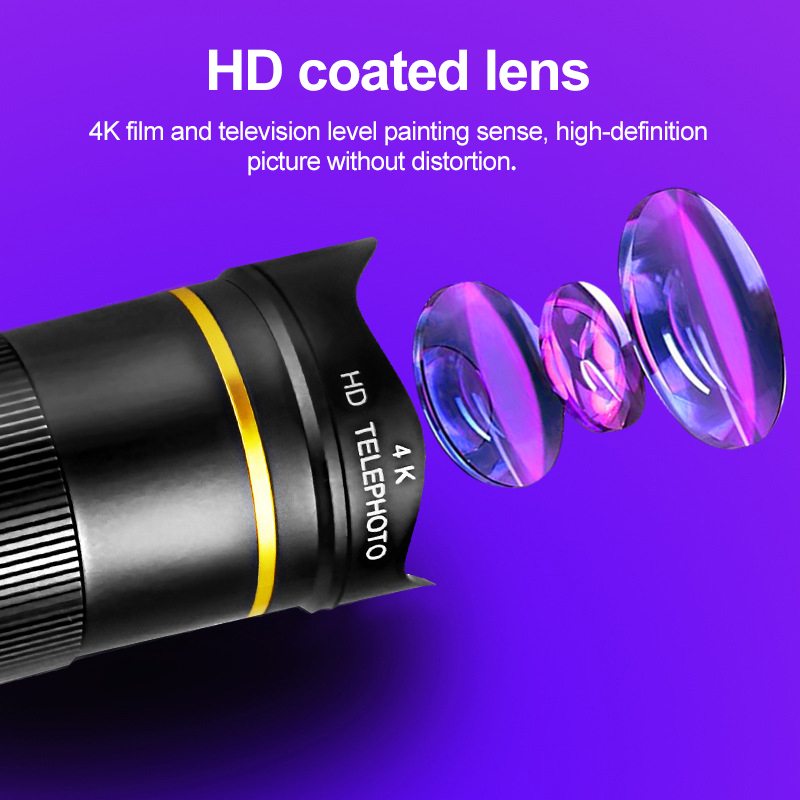 Teleskop 32X untuk telepon sel - Microscope Camera Sony Imx ulasan dan harga