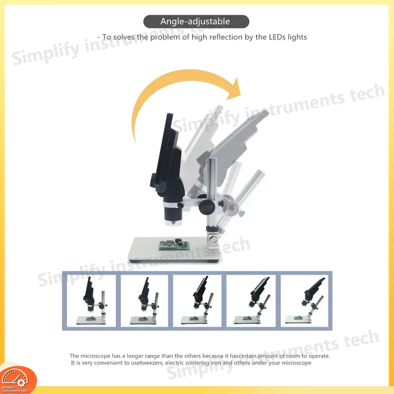 Mikroskop Digital 12MP Layar L - Digital Microscope With Screen 7 Inch ulasan dan harga