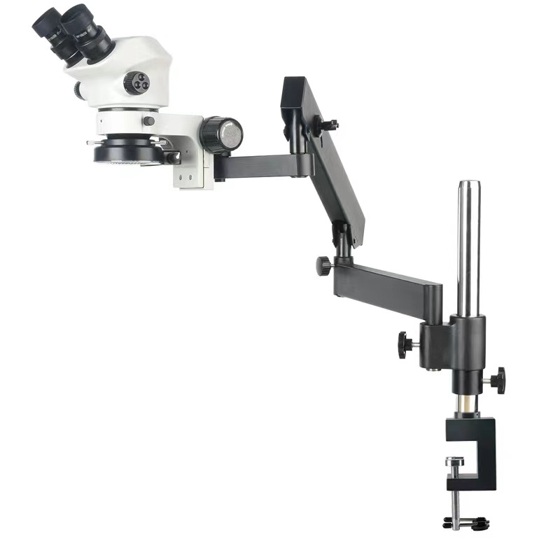 Mikroskop Binokuler Stereo den - Microscope Boom Stand Articulating ulasan dan harga