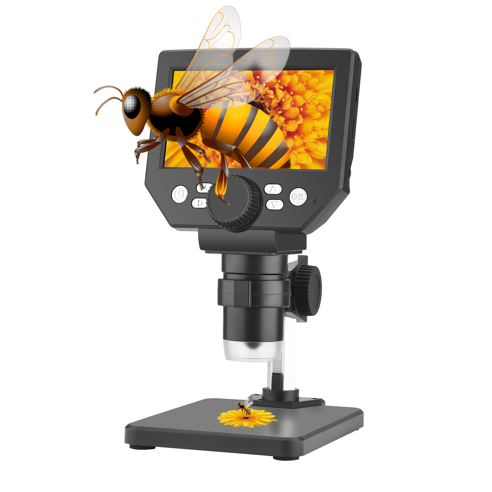 Mikroskop Digital 4.3 inci USB - Usb Microscope 1000X Digital ulasan dan harga