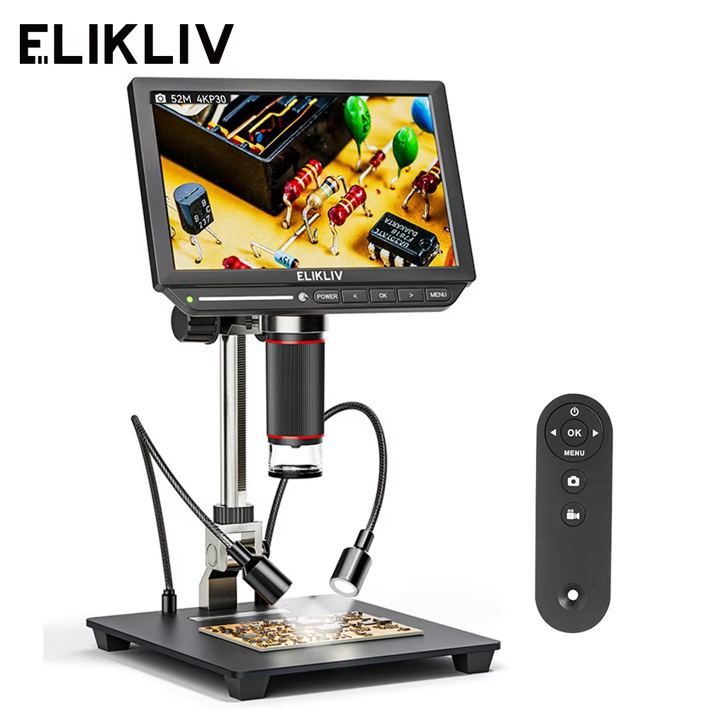Elikliv EM4K 4K HDMI Mikroskop - Digital Microscope 4K Hdmi 2000X ulasan dan harga