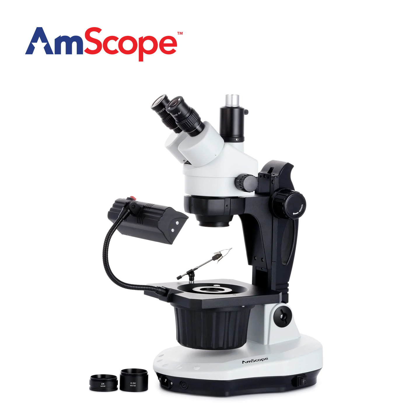 Mikroskop Stereo Trinokuler Zo - Gem Microscope Jeweler ulasan dan harga
