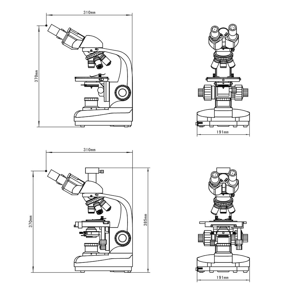 Mikroskop Polarisasi Mikroskop - Polarizing Microscope Binocular ulasan dan harga