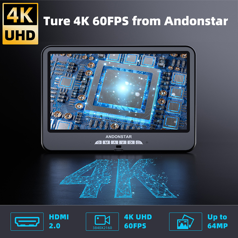 Andonstar Mikroskop Digital 4K - Digital Microscope 4K Hdmi 2000X ulasan dan harga