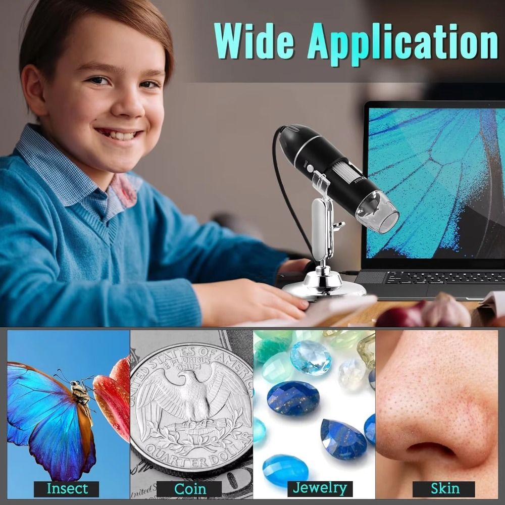 Mikroskop Digital USB 3-in-1 P - Usb Microscope 1000X Digital ulasan dan harga