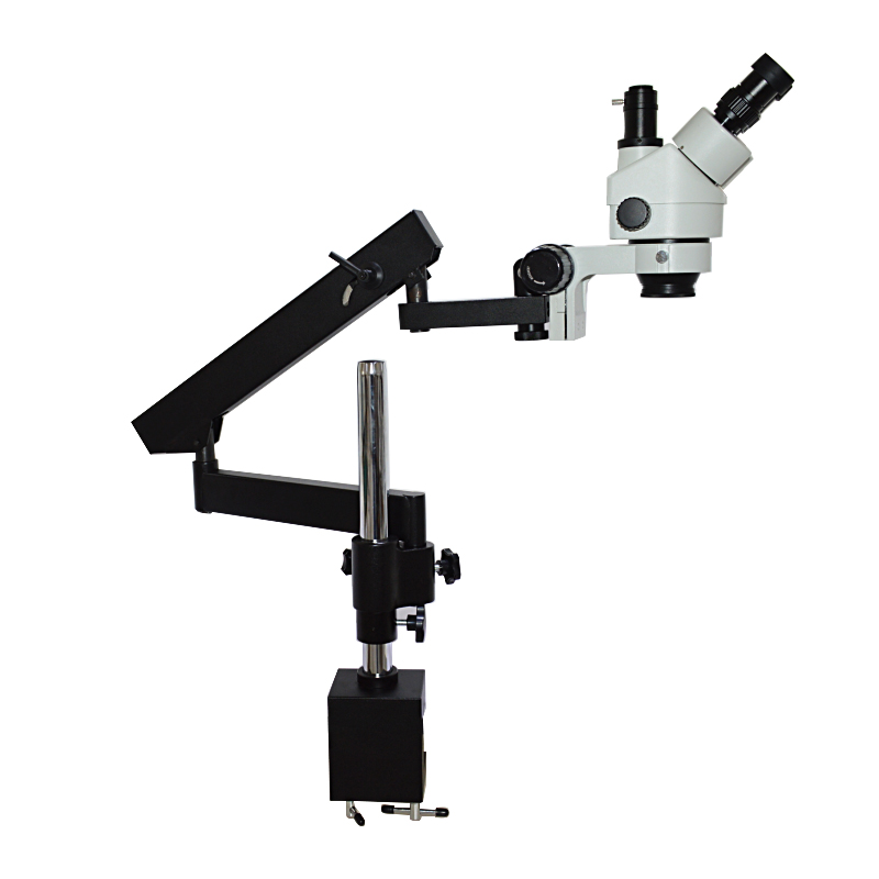 Mikroskop Stereo Trinokuler de - Microscope Boom Stand Articulating ulasan dan harga