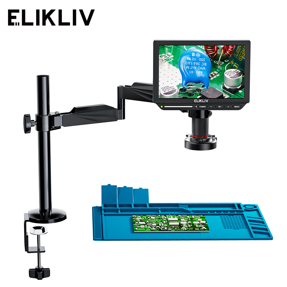 Elikliv EM4K Flex 4K Mikroskop - Digital Microscope 4K Hdmi 2000X ulasan dan harga