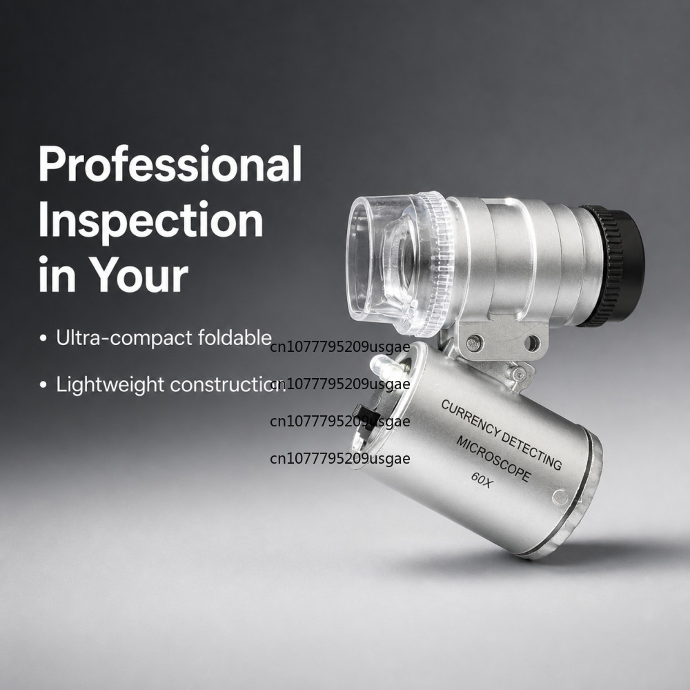 60x Lup Perhiasan dengan Lampu - Gem Microscope Jeweler ulasan dan harga