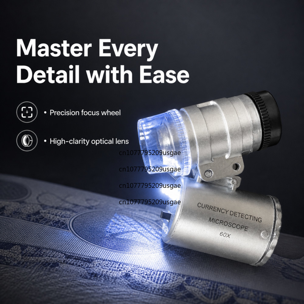 60x Lup Perhiasan dengan Lampu - Gem Microscope Jeweler ulasan dan harga