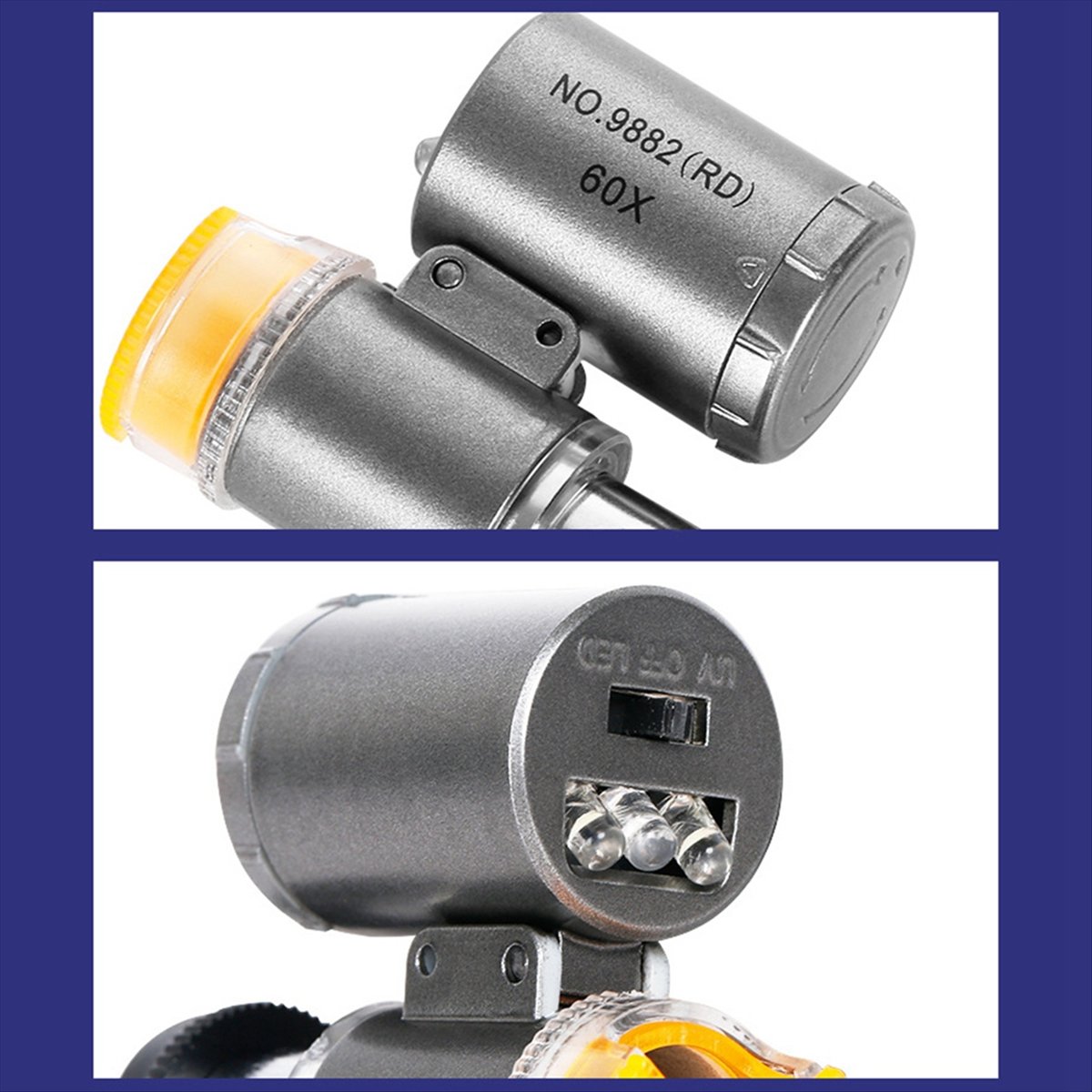 Mikroskop Saku Mini 60X yang K - Gem Microscope Jeweler ulasan dan harga