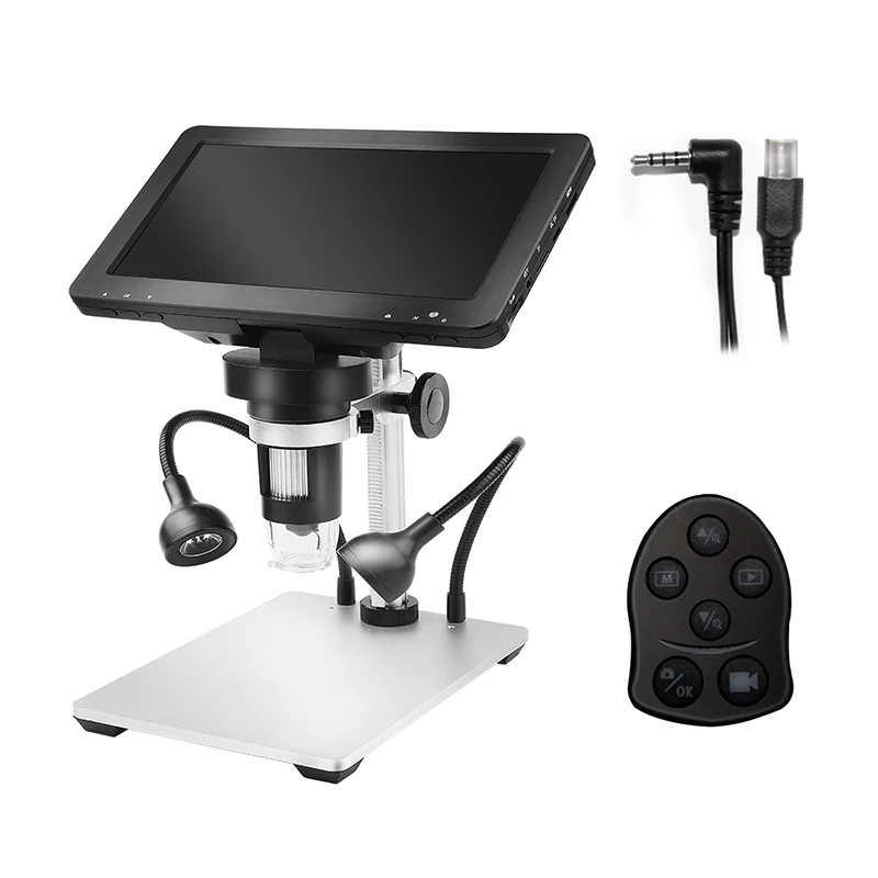 Mikroskop 1200X Dengan Layar 7 - Digital Microscope With Screen 7 Inch ulasan dan harga