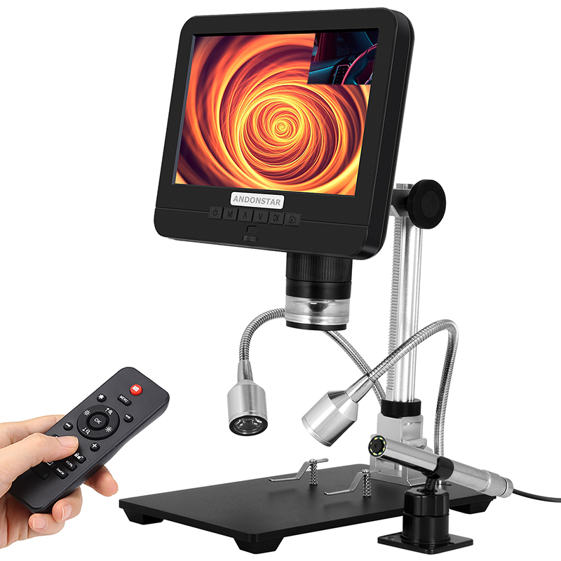 Mikroskop Digital USB Layar 7  - Digital Microscope With Screen 7 Inch ulasan dan harga