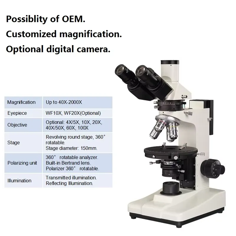 untuk Mikroskop Petrografik Di - Polarizing Microscope Binocular ulasan dan harga
