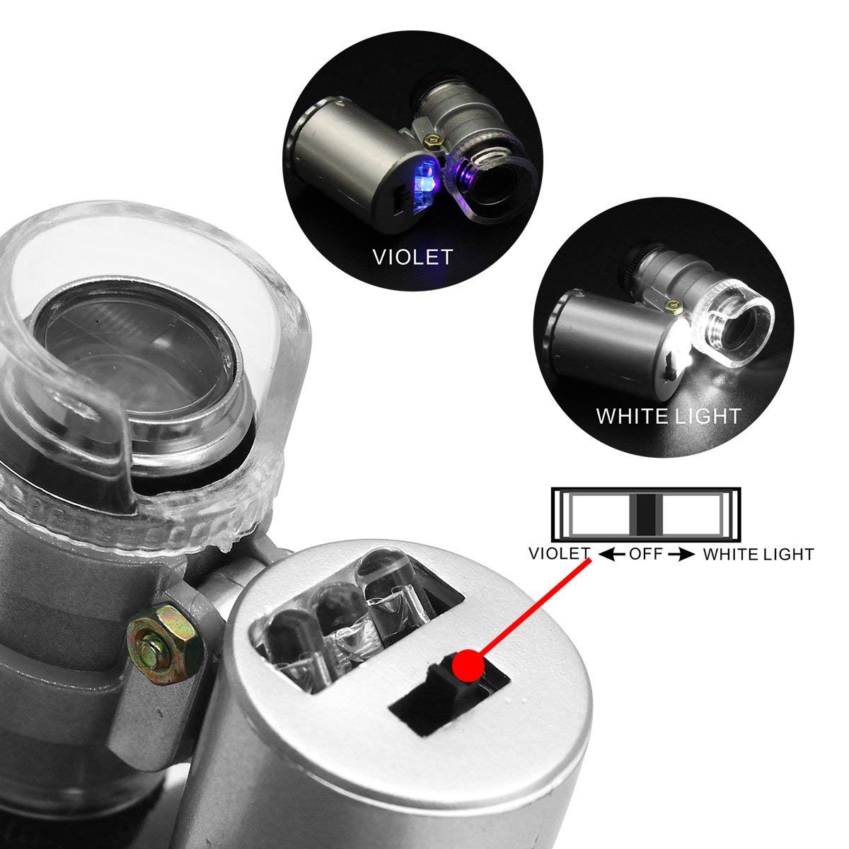Kaca pembesar mata perhiasan 6 - Gem Microscope Jeweler ulasan dan harga
