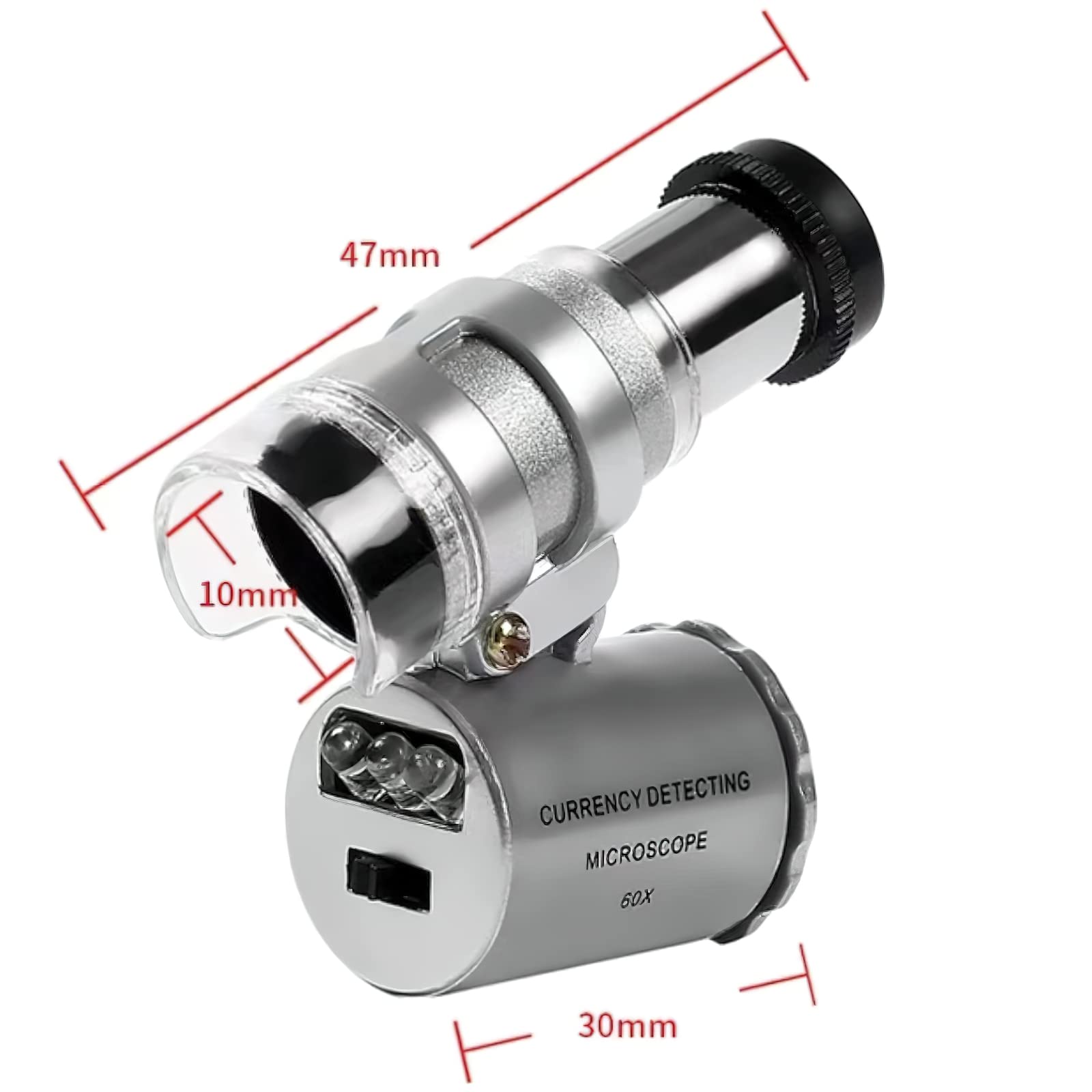 Kaca pembesar mata perhiasan 6 - Gem Microscope Jeweler ulasan dan harga